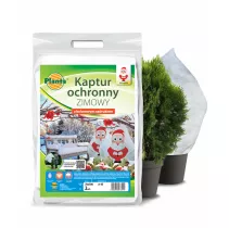  Kaptur ochronny zimowy z nadrukiem Mikołaja - Planta