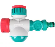 Przyłącze kranowe 3w1: strumień, prysznic, wąż - Khayner Garden - X22240