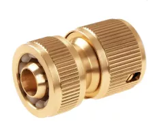 Szybkozłącze 1/2" - przelot, mosiężne Khayner Garden - KB412