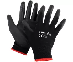 Rękawice ochronne czarne Plantina.
