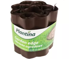 Obrzeże trawnikowe 15cm x 9m Plantina - brązowe