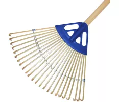 Grabie do liści 24 zębne, bambusowe, 24" Khayner Garden