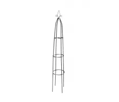 Obelisk ogrodowy do roślin pnących Plantina, okrąg - 200x30x30cm