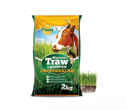 Mieszanka traw łąkowych Uniwersalna - Planta