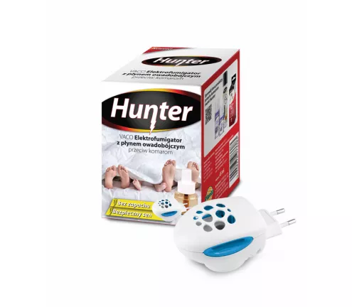 VACO Elektrofumigator z płynem owadobójczym przeciw komarom - Hunter