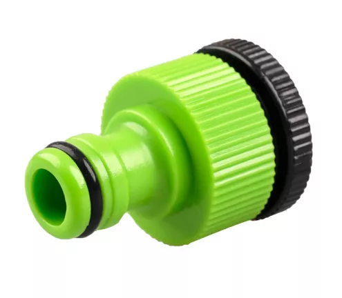 Przyłącze na kran z gwintem wewnętrznym 3/4" + redukcja na 1/2" Khayner Garden - K1412-GR