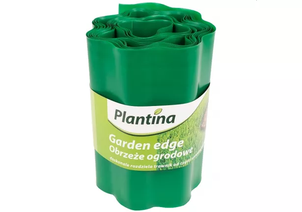 Obrzeże trawnikowe 20cm x 9m Plantina - zielone