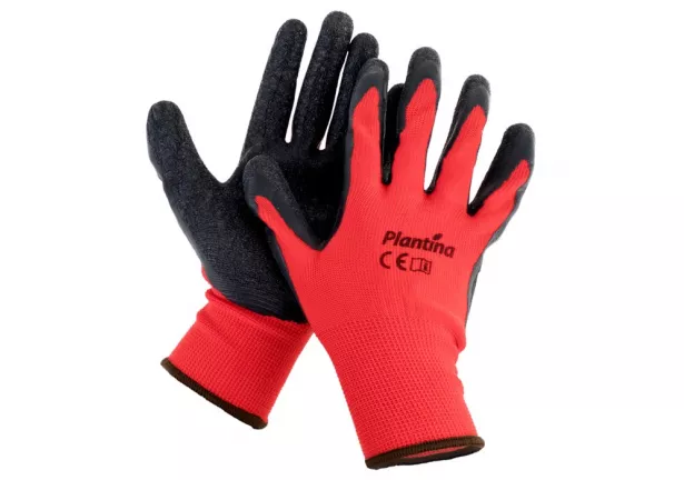 Rękawice ochronne czerwone Plantina