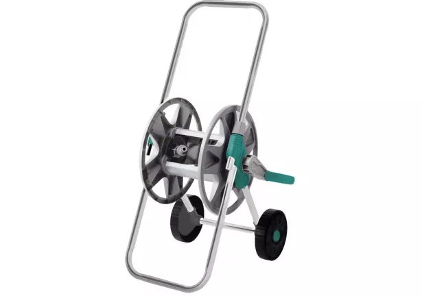 Wózek na wąż ogrodowy 45m, teleskopowa rączka Khayner Garden - TY8002