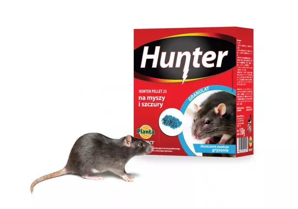 Hunter pellet 25 na myszy i szczury