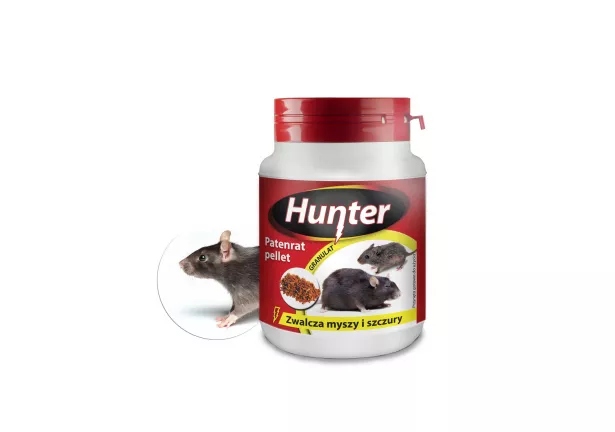 Granulatu do zwalczania szczurów i myszy Patenrat pellet - Hunter