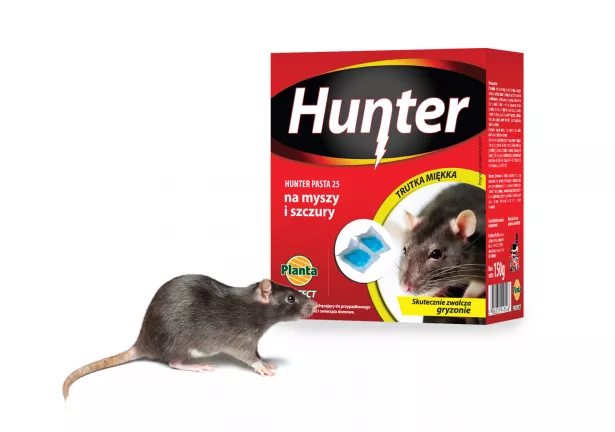 Hunter pasta 25 na myszy i szczury
