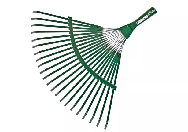 Grabie do liści metalowe z taśmy, 22 zębne, szer.42cm Khayner Garden