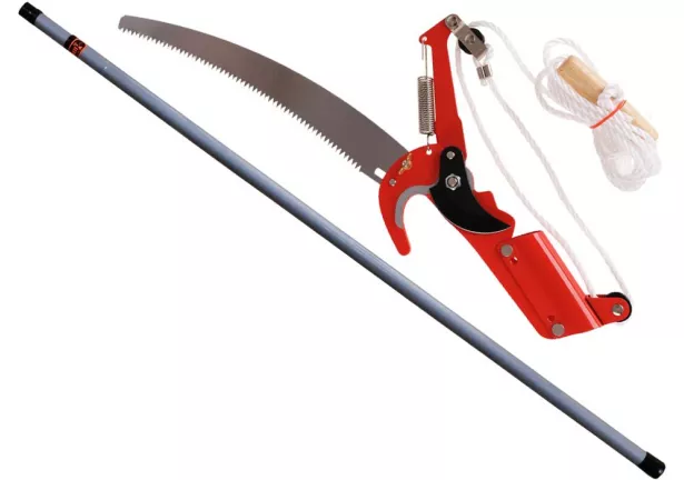 Sekator tyczkowy +piła +tyczka Khayner Garden 2,45m