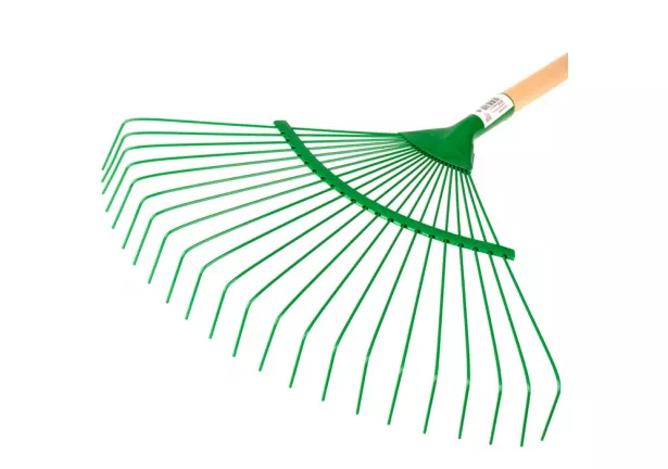 Grabie metalowe do liści ze stylem 22-zębne Khayner Garden R119