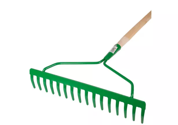 Grabie ogrodowe 16-zębne z pałąkiem Khayner Garden R101-16T.