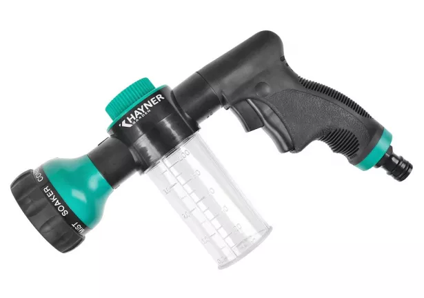 Pistolet zraszający z dozownikiem, 7 trybów zraszania Khayner Garden - X846P-7WS