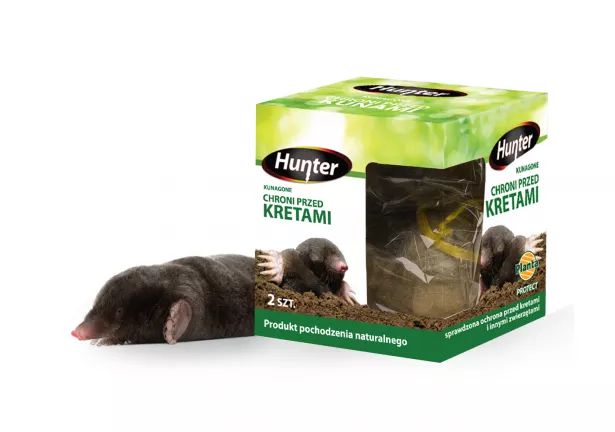 Naturalny odstraszacz na kreta - Hunter