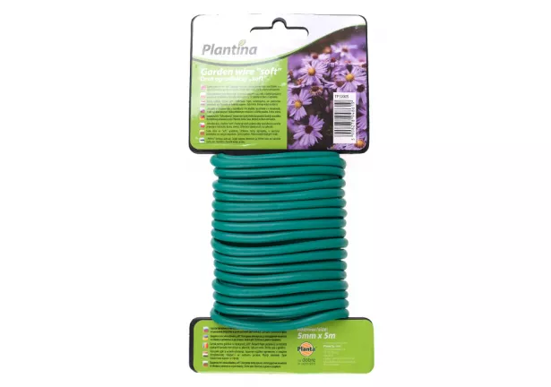 Drut ogrodniczy 5m w miękkiej otulinie - średnica 5mm